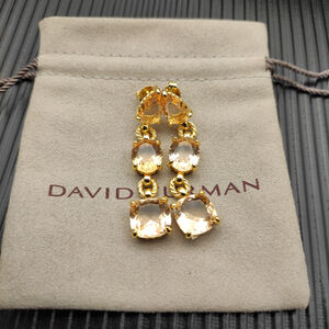 David Yurman Marbella Earrings with Champagne Diamonds